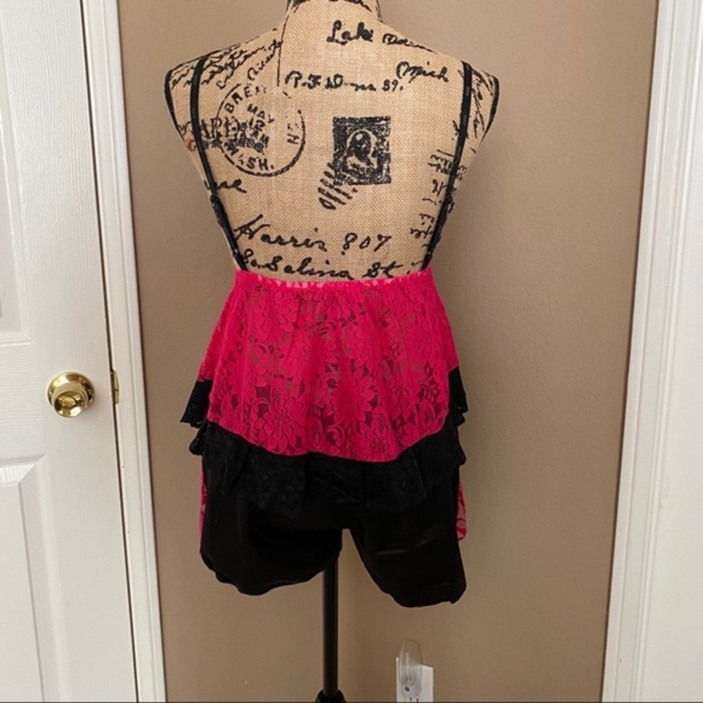 New sexy satin lace pajama set assorted color​ - Picture 7 of 7